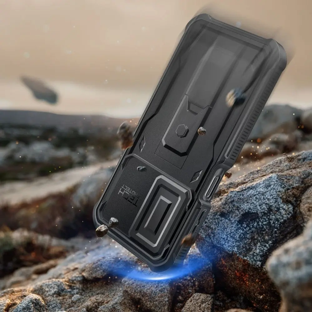 Etui Tech-Protect Kevlar Cam+ do Samsung Galaxy A17 4G / 5G Black