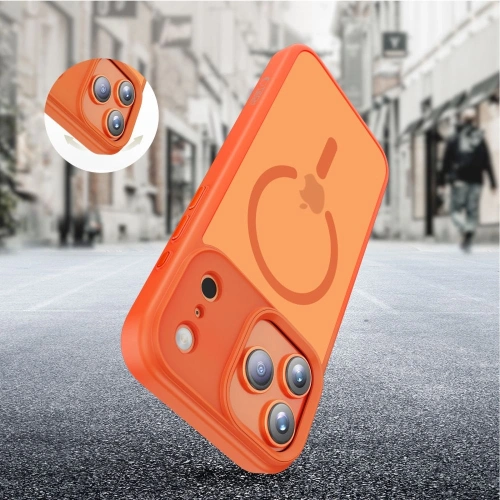 Etui Tech-Protect Magmat MagSafe do Apple iPhone 17 Pro Matte Cosmic Orange Etui Tech-Protect Magmat MagSafe do Apple iPhone 17 Pro Matte Cosmic Orange