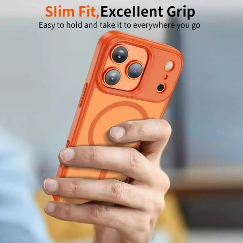 Etui Tech-Protect Magmat MagSafe do Apple iPhone 17 Pro Matte Cosmic Orange Etui Tech-Protect Magmat MagSafe do Apple iPhone 17 Pro Matte Cosmic Orange