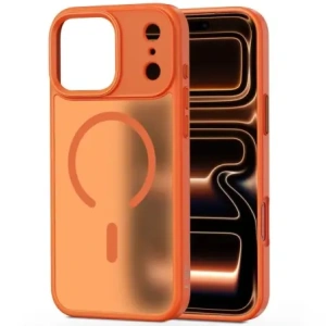 Etui Tech-Protect Magmat MagSafe do Apple iPhone 17 Pro Max Matte Cosmic Orange