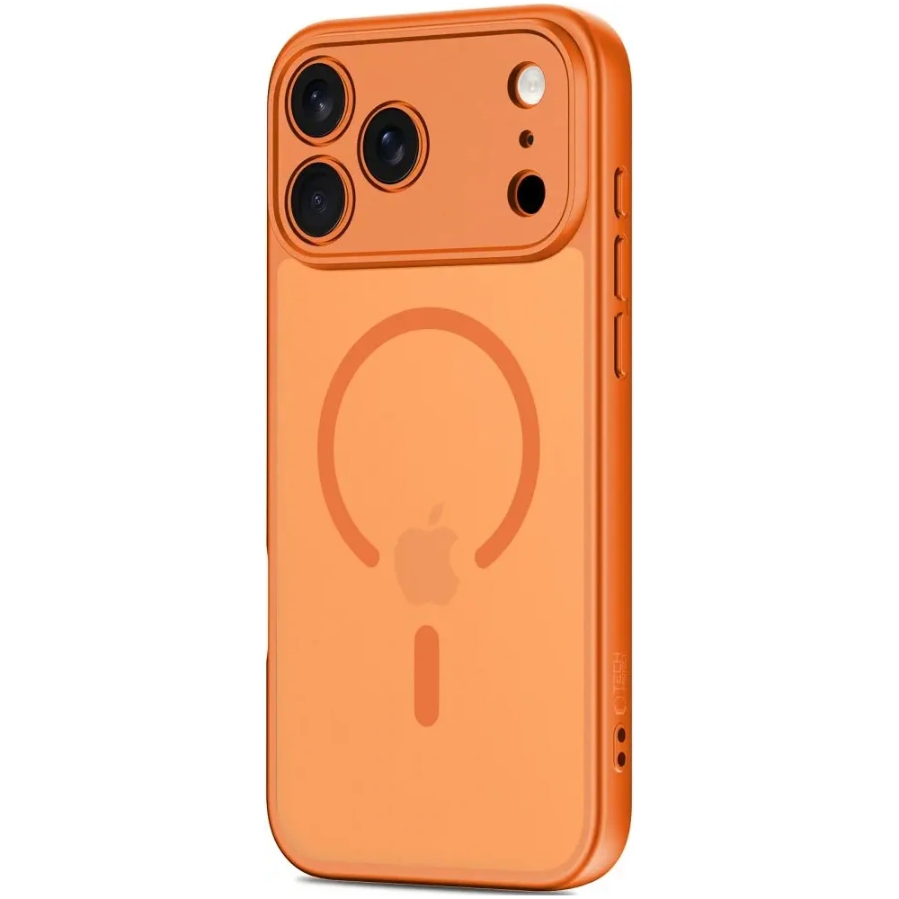 Etui Tech-Protect BasicMag MagSafe do Apple iPhone 17 Pro Matte Cosmic Orange