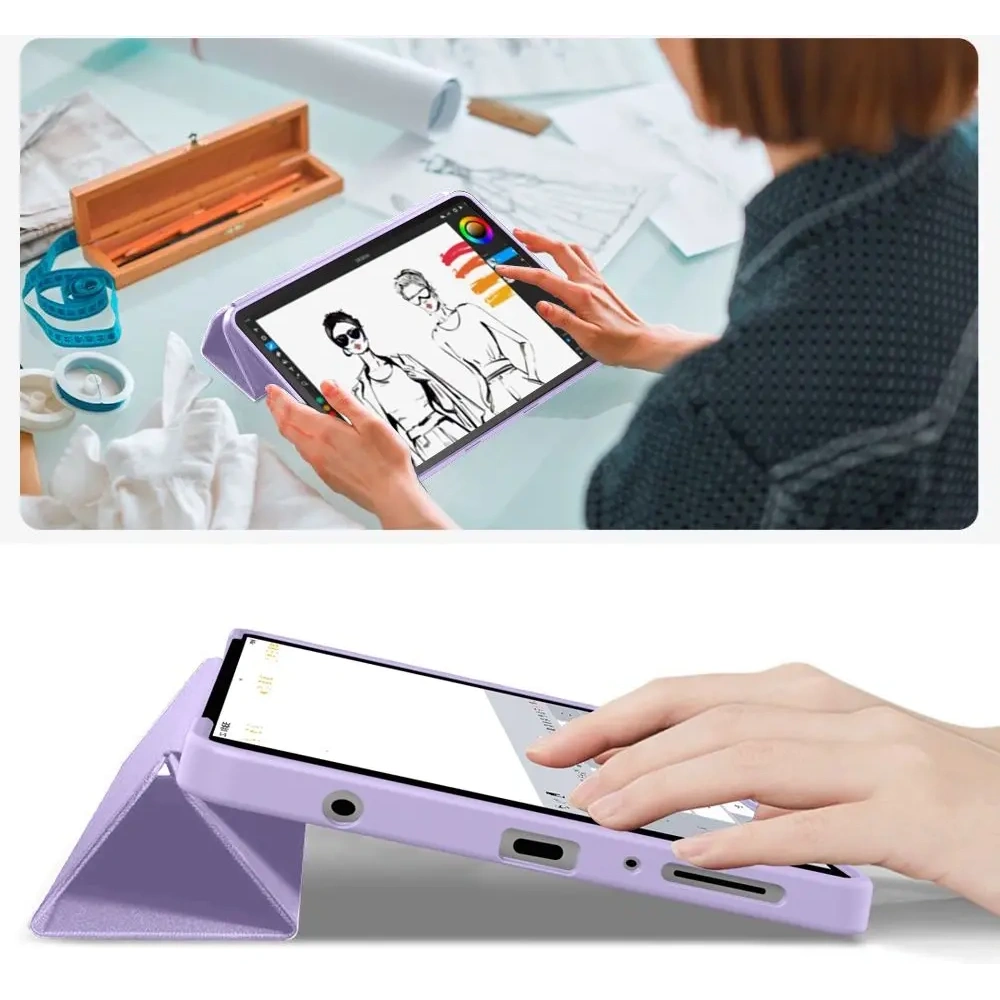 Etui Tech-Protect SmartCase do Samsung Galaxy Tab A9 / A11 8.7 X110 / X115 / X133 / X135 Violet