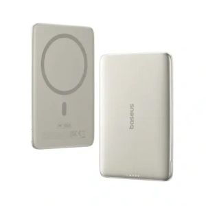Powerbank Baseus PicoGo AM41 Ultra-Slim 5000mAh 20W kompatybilny z MagSafe + kabel Baseus Simple USB-C 60W 30cm tytanowy