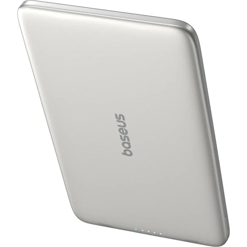 Powerbank Baseus PicoGo AM41 Ultra-Slim 5000mAh 20W kompatybilny z MagSafe + kabel Baseus Simple USB-C 60W 30cm tytanowy Powerbank Baseus PicoGo AM41 Ultra-Slim 5000mAh 20W kompatybilny z MagSafe + kabel Baseus Simple USB-C 60W 30cm tytanowy