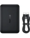 Powerbank Baseus EnerFill FM11 Ultra-Mini 10000mAh 22.5W kompatybilny z MagSafe + kabel Baseus Simple USB-C 20V 3A 30cm czarny Powerbank Baseus EnerFill FM11 Ultra-Mini 10000mAh 22.5W kompatybilny z MagSafe + kabel Baseus Simple USB-C 20V 3A 30cm czarny