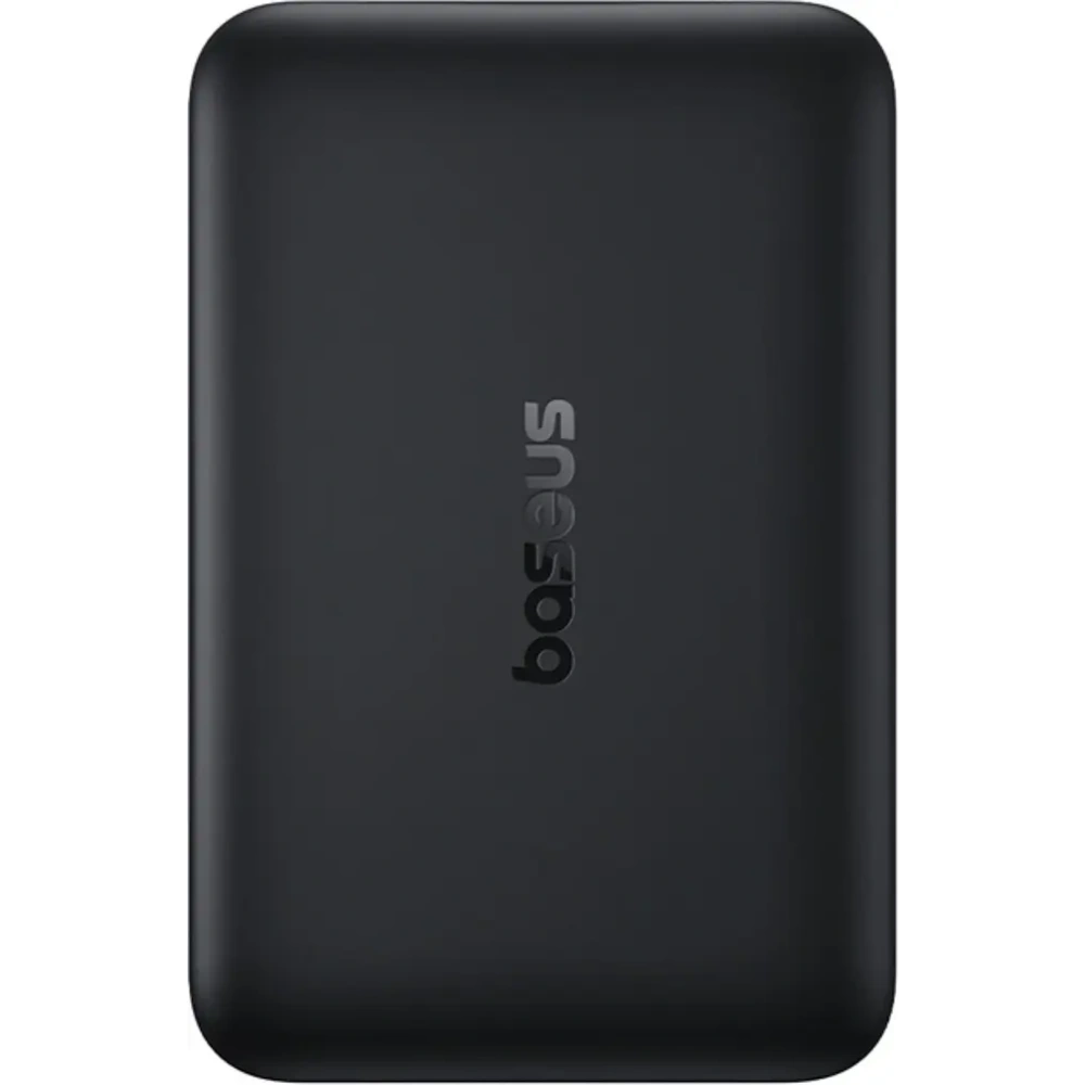 Powerbank Baseus EnerFill FM11 Ultra-Mini 10000mAh 22.5W kompatybilny z MagSafe + kabel Baseus Simple USB-C 20V 3A 30cm czarny