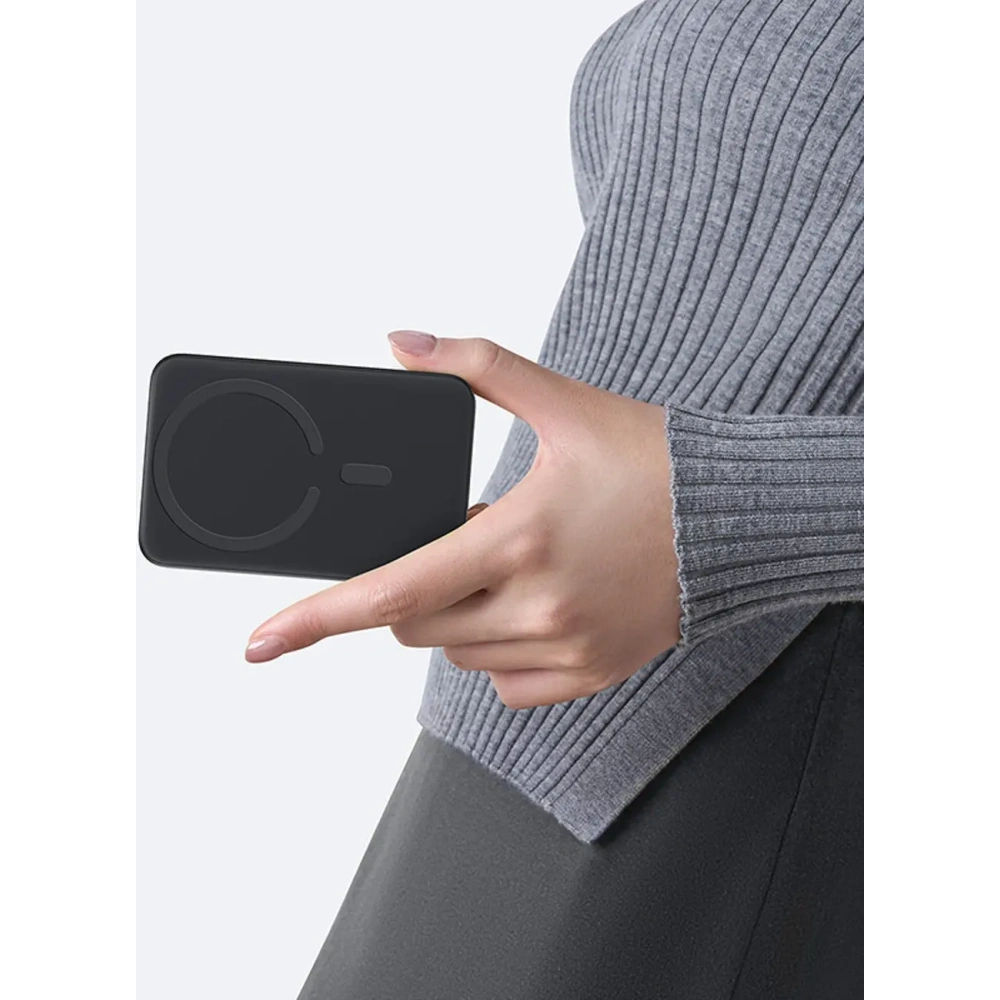 Powerbank Baseus EnerFill FM11 Ultra-Mini 10000mAh 22.5W kompatybilny z MagSafe + kabel Baseus Simple USB-C 20V 3A 30cm czarny