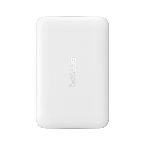 Powerbank Baseus EnerFill FM11 Ultra-Mini 10000mAh 22.5W kompatybilny z MagSafe + kabel Baseus Simple USB-C 20V 3A 30cm biały Powerbank Baseus EnerFill FM11 Ultra-Mini 10000mAh 22.5W kompatybilny z MagSafe + kabel Baseus Simple USB-C 20V 3A 30cm biały