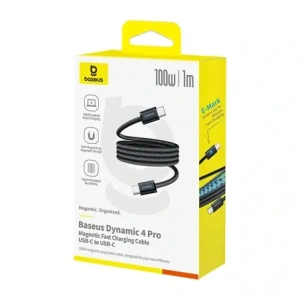 Kabel Baseus Dynamic 4 Pro Fast USB-C do USB-C 100W 1m czarny