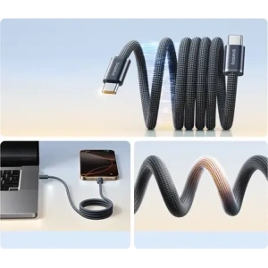 Kabel Baseus Dynamic 4 Pro Fast USB-C do USB-C 100W 1m czarny