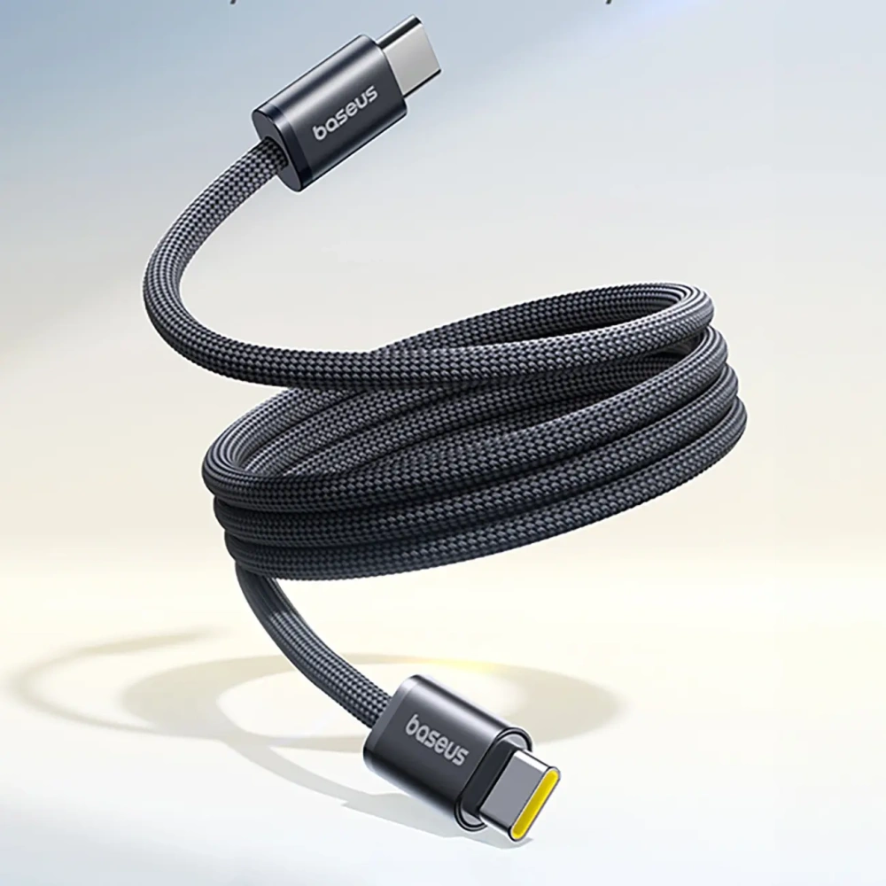 Kabel Baseus Dynamic 4 Pro Fast USB-C do USB-C 100W 1m czarny