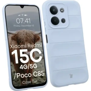 Pancerne etui Bizon Case Tur do Xiaomi Redmi 15C 4G / 5G / POCO C85 4G jasnoniebieskie Pancerne etui Bizon Case Tur do Xiaomi Redmi 15C 4G / 5G / POCO C85 4G jasnoniebieskie