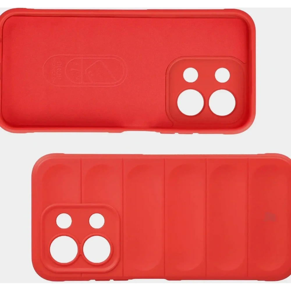 Pancerne etui Bizon Case Tur do Xiaomi Redmi 15C 4G / 5G / POCO C85 4G czerwone