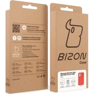 Pancerne etui Bizon Case Tur do Xiaomi Redmi 15C 4G / 5G / POCO C85 4G czerwone Pancerne etui Bizon Case Tur do Xiaomi Redmi 15C 4G / 5G / POCO C85 4G czerwone