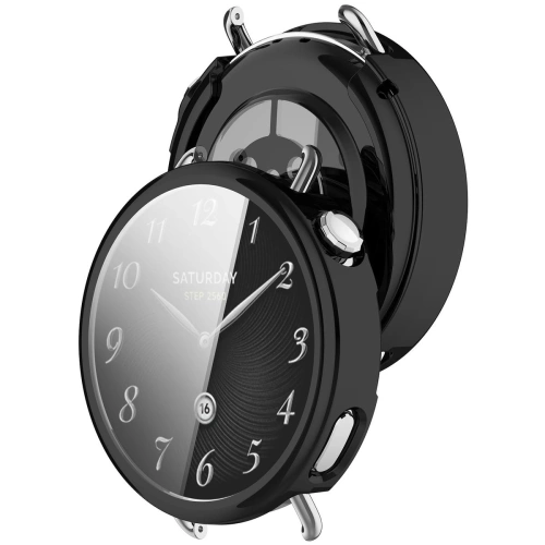 Etui z osłoną ekranu Bizon Case Watch Felipe do Xiaomi Watch S4 41mm czarne