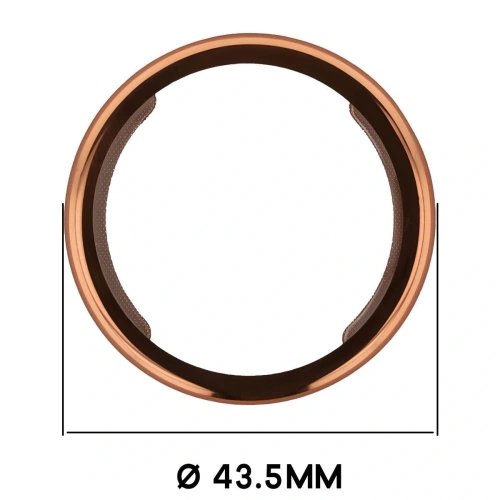 Etui z osłoną ekranu Bizon Case Watch Felipe do Xiaomi Watch S4 41mm różowozłote Etui z osłoną ekranu Bizon Case Watch Felipe do Xiaomi Watch S4 41mm różowozłote