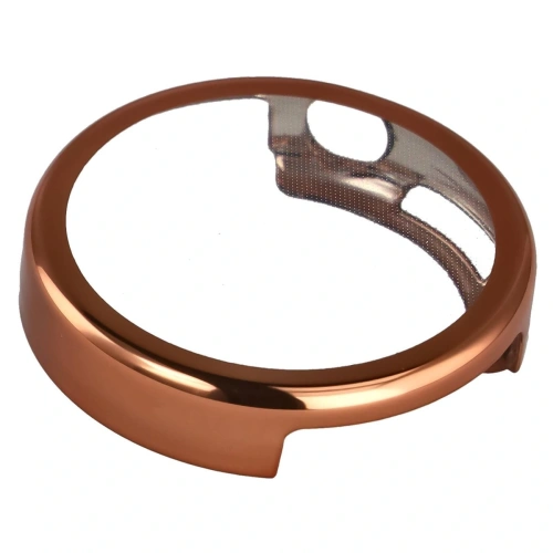 Etui z osłoną ekranu Bizon Case Watch Felipe do Xiaomi Watch S4 41mm różowozłote Etui z osłoną ekranu Bizon Case Watch Felipe do Xiaomi Watch S4 41mm różowozłote