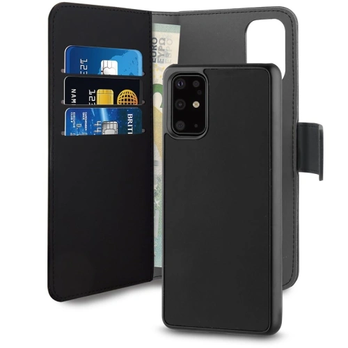 Kup Samsung PURO Geldbörse Abnehmbare 2-in-1 Hülle Galaxy S20+ (schwarz) - PUR210BLK - {ean13} - Sklep Home Screen