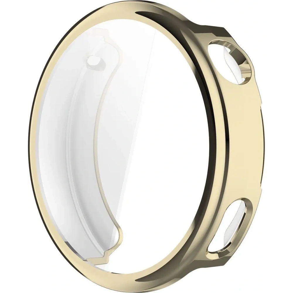 Etui z osłoną ekranu Bizon Case Watch Felipe do Xiaomi Watch S4 41mm złote