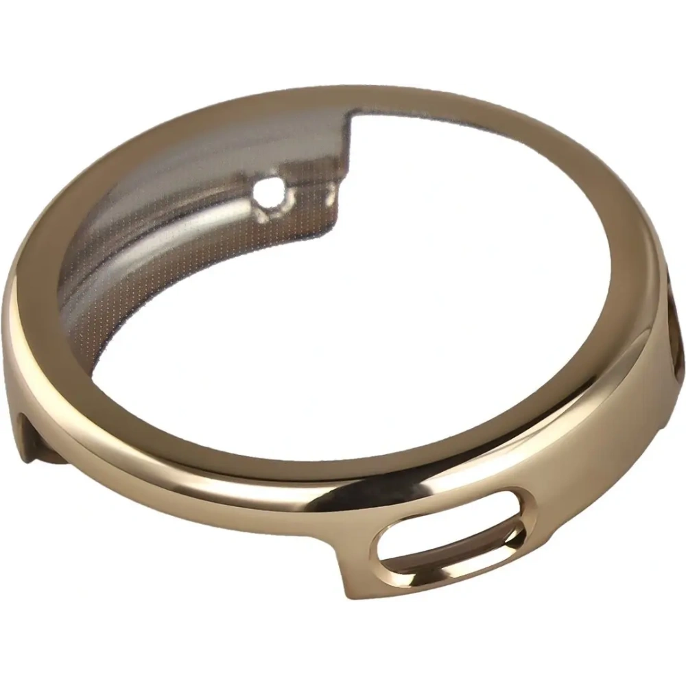 Etui z osłoną ekranu Bizon Case Watch Felipe do Xiaomi Watch S4 41mm złote