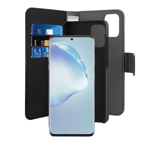 Kup Etui PURO Wallet Odnímatelné 2w1 Samsung Galaxy S20+ (černé) - PUR210BLK - {ean13} - Sklep Home Screen
