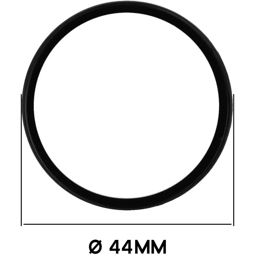 Etui ze szkłem do zegarka Bizon Case+Glass Watch do Xiaomi Watch S4 41mm czarne