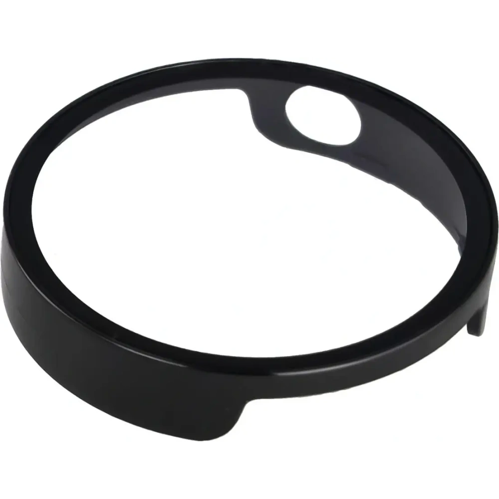 Etui ze szkłem do zegarka Bizon Case+Glass Watch do Xiaomi Watch S4 41mm czarne