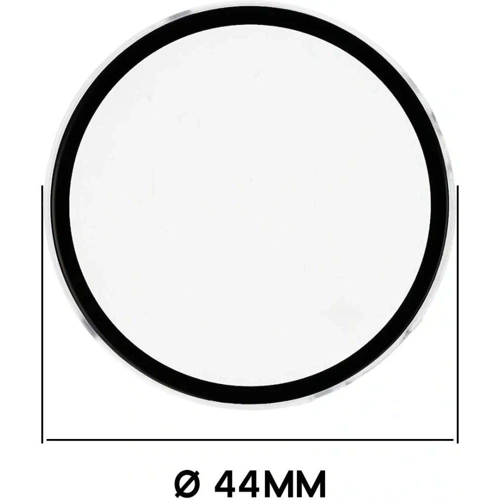 Etui ze szkłem do zegarka Bizon Case+Glass Watch do Xiaomi Watch S4 41mm przeźroczyste