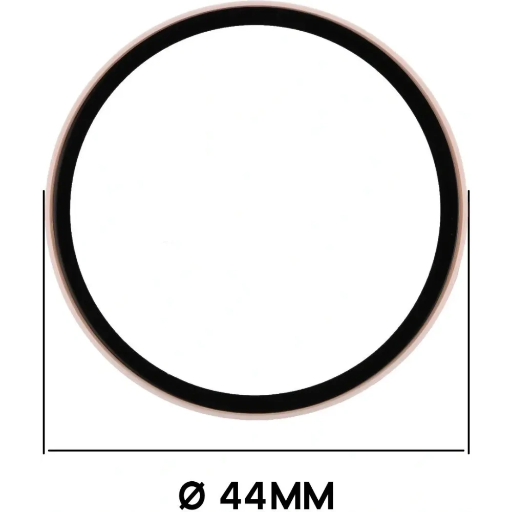 Etui ze szkłem do zegarka Bizon Case+Glass Watch do Xiaomi Watch S4 41mm różowe