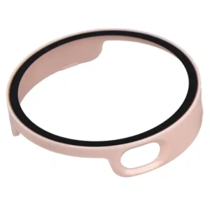 Etui ze szkłem do zegarka Bizon Case+Glass Watch do Xiaomi Watch S4 41mm różowe Etui ze szkłem do zegarka Bizon Case+Glass Watch do Xiaomi Watch S4 41mm różowe