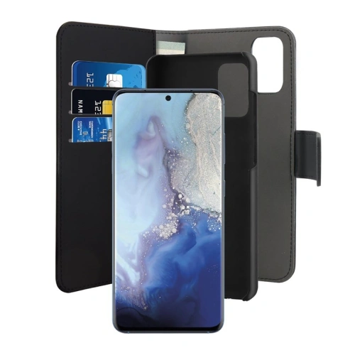 Kup Etui PURO Wallet Detachable 2w1 Samsung Galaxy S20 (negru) - PUR212BLK - {ean13} - Sklep Home Screen