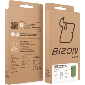 Elastyczne etui Bizon Case Salpa do Motorola Moto G06 4G / G06 Power 4G przezroczyste