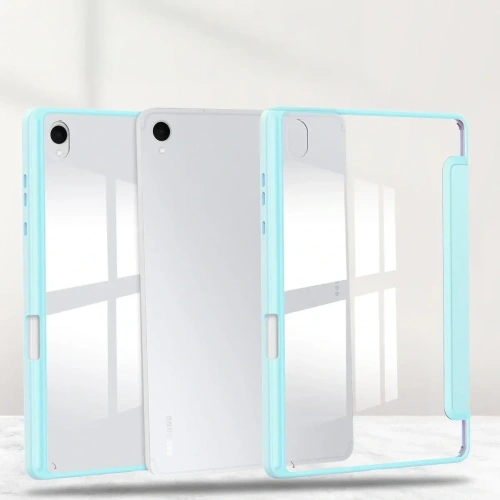 Etui z klapką Bizon Case Tab Clear Matt do Samsung Galaxy Tab S11 błękitne Etui z klapką Bizon Case Tab Clear Matt do Samsung Galaxy Tab S11 błękitne