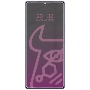 Prywatyzujące szkło hybrydowe Bizon Glass Mule Shadow do Infinix Note 50 Pro 4G matowe