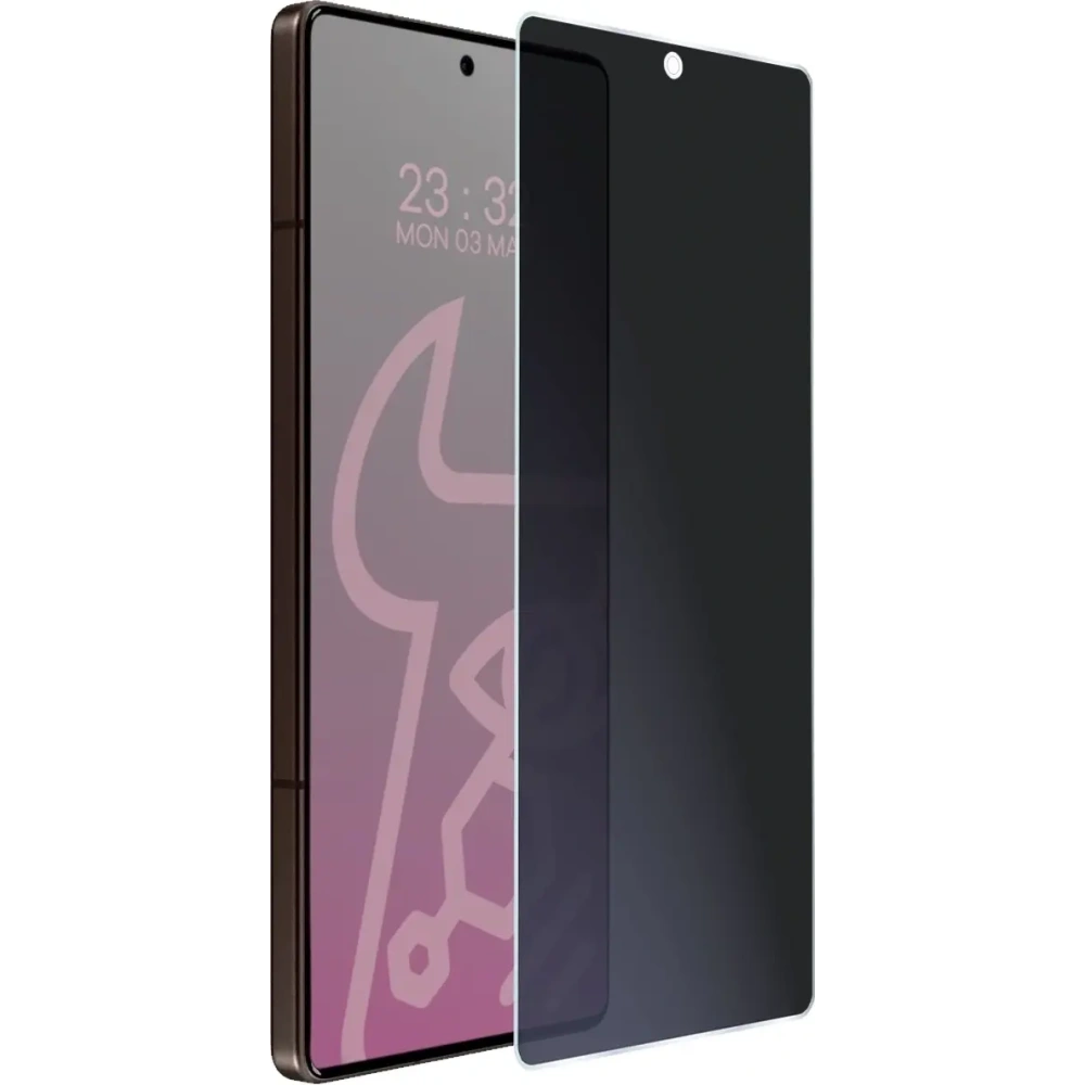 Prywatyzujące szkło hybrydowe Bizon Glass Mule Shadow do Infinix Note 50 Pro 4G matowe