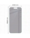 Prywatyzujące szkło hybrydowe Bizon Glass Mule Shadow do Apple iPhone 17 matowe Prywatyzujące szkło hybrydowe Bizon Glass Mule Shadow do Apple iPhone 17 matowe