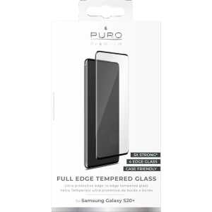 Kup Szkło hartowane PURO Premium Full Edge Tempered Glass Case Friendly Samsung Galaxy S20+ Plus (czarna ramka) - PUR215BLK - {ean13} - Sklep Home Screen