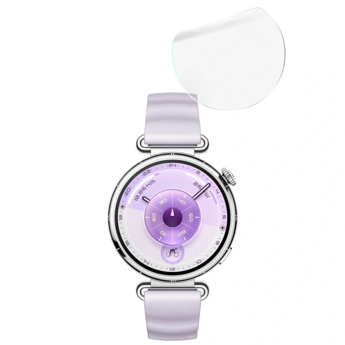 Folia hydrożelowa na ekran Bizon Glass Watch Hydrogel Duo do Huawei Watch GT6 41mm [2 PACK]