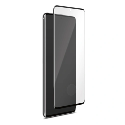 Kup Sticlă termorezistentă PURO Premium Full Edge Tempered Glass Case Friendly Samsung Galaxy S20 (ramă neagră) - PUR216BLK - {ean13} - Sklep Home Screen
