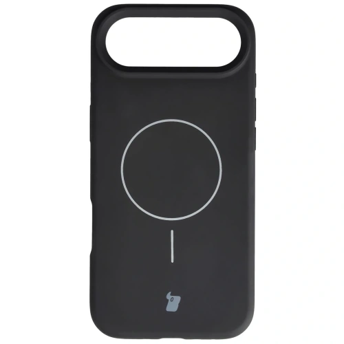 Silikonowe etui z pierścieniem magnetycznym Bizon Soft Case Magnetic do Apple iPhone Air czarne Silikonowe etui z pierścieniem magnetycznym Bizon Soft Case Magnetic do Apple iPhone Air czarne