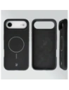 Silikonowe etui z pierścieniem magnetycznym Bizon Soft Case Magnetic do Apple iPhone Air czarne Silikonowe etui z pierścieniem magnetycznym Bizon Soft Case Magnetic do Apple iPhone Air czarne
