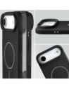 Silikonowe etui z pierścieniem magnetycznym Bizon Soft Case Magnetic do Apple iPhone Air czarne Silikonowe etui z pierścieniem magnetycznym Bizon Soft Case Magnetic do Apple iPhone Air czarne