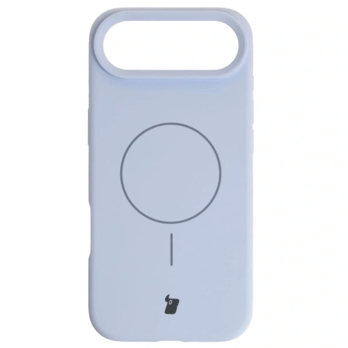 Silikonowe etui z pierścieniem magnetycznym Bizon Soft Case Magnetic do Apple iPhone Air błękitne Silikonowe etui z pierścieniem magnetycznym Bizon Soft Case Magnetic do Apple iPhone Air błękitne