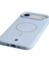 Silikonowe etui z pierścieniem magnetycznym Bizon Soft Case Magnetic do Apple iPhone Air błękitne Silikonowe etui z pierścieniem magnetycznym Bizon Soft Case Magnetic do Apple iPhone Air błękitne
