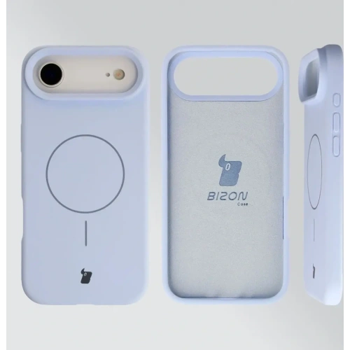 Silikonowe etui z pierścieniem magnetycznym Bizon Soft Case Magnetic do Apple iPhone Air błękitne Silikonowe etui z pierścieniem magnetycznym Bizon Soft Case Magnetic do Apple iPhone Air błękitne