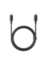 Kabel Baseus Silky Series 100W USB-C do USB-C 1m czarny Kabel Baseus Silky Series 100W USB-C do USB-C 1m czarny