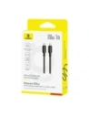 Kabel Baseus Silky Series 100W USB-C do USB-C 1m czarny Kabel Baseus Silky Series 100W USB-C do USB-C 1m czarny