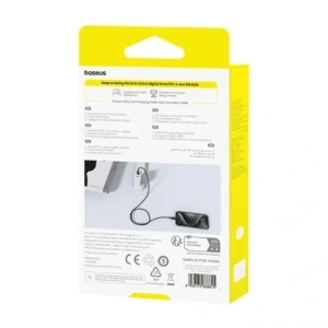 Kabel Baseus Silky Series 100W USB-C do USB-C 1m czarny