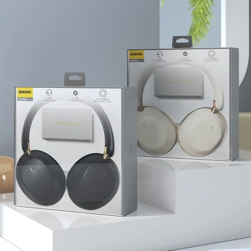 Bezprzewodowe słuchawki nauszne Dudao X22 Max Bluetooth 5.4 ANC czarne Bezprzewodowe słuchawki nauszne Dudao X22 Max Bluetooth 5.4 ANC czarne