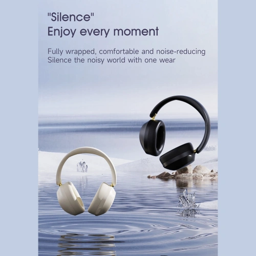 Bezprzewodowe słuchawki nauszne Dudao X22 Max Bluetooth 5.4 ANC beżowe Bezprzewodowe słuchawki nauszne Dudao X22 Max Bluetooth 5.4 ANC beżowe